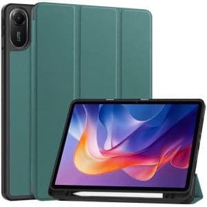 Bizon Case Tab Lizard Xiaomi Redmi Pad 2 dunkelgrün