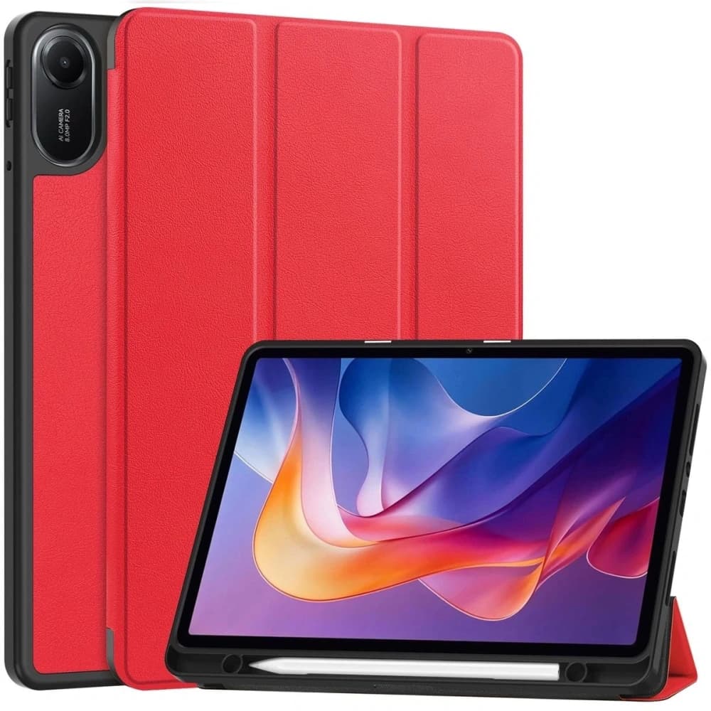 Bizon Case Tab Lizard Xiaomi Redmi Pad 2 rot - 1