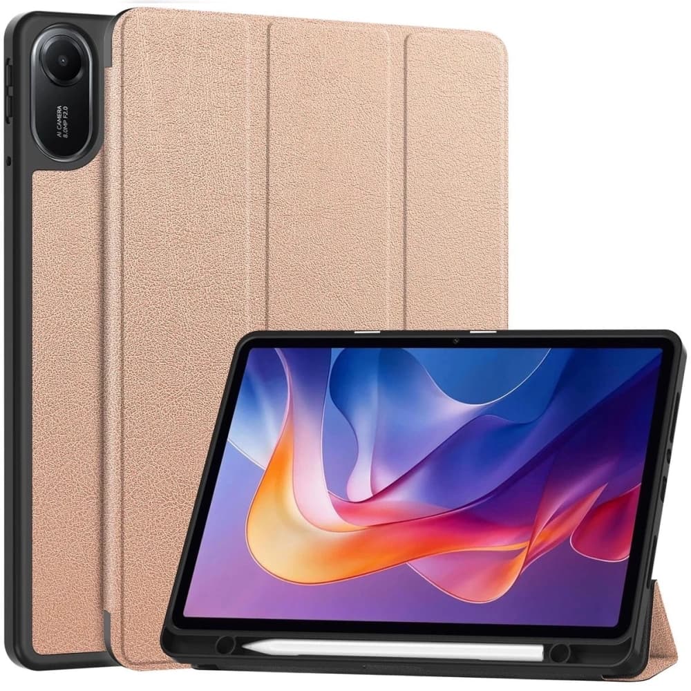 Bizon Case Tab Lizard Xiaomi Redmi Pad 2 roségold - 1