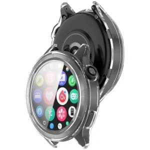 Bizon Case+Glass Watch Xiaomi Watch S4 clear