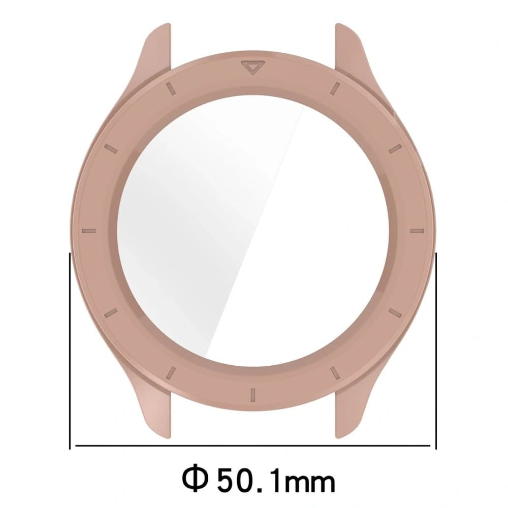 Bizon Case+Glass Uhr Xiaomi Watch S4 pink - 2