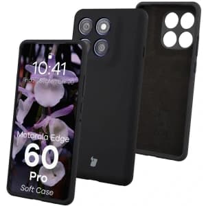 Bizon Soft Case Motorola Edge 60 Pro schwarz