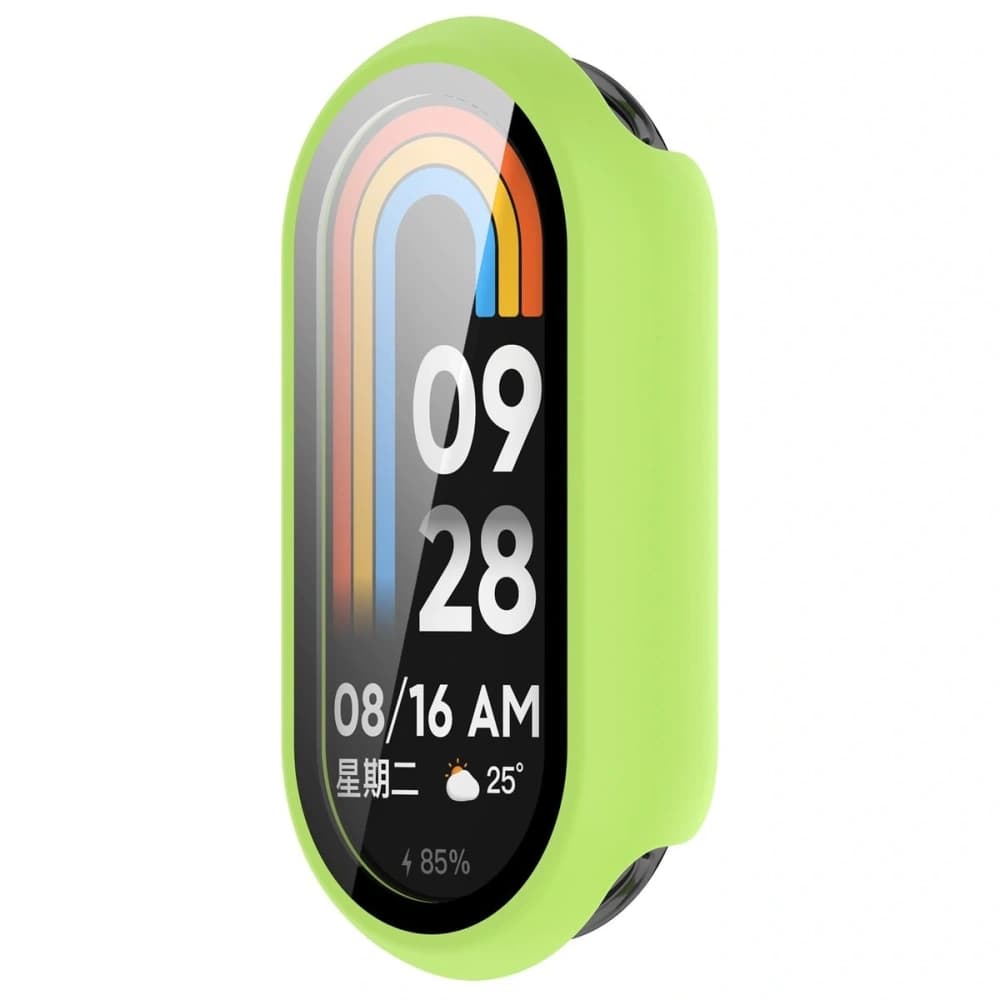 Bizon Case+Glass Uhr Xiaomi Smart Band 10 hellgrün - 5