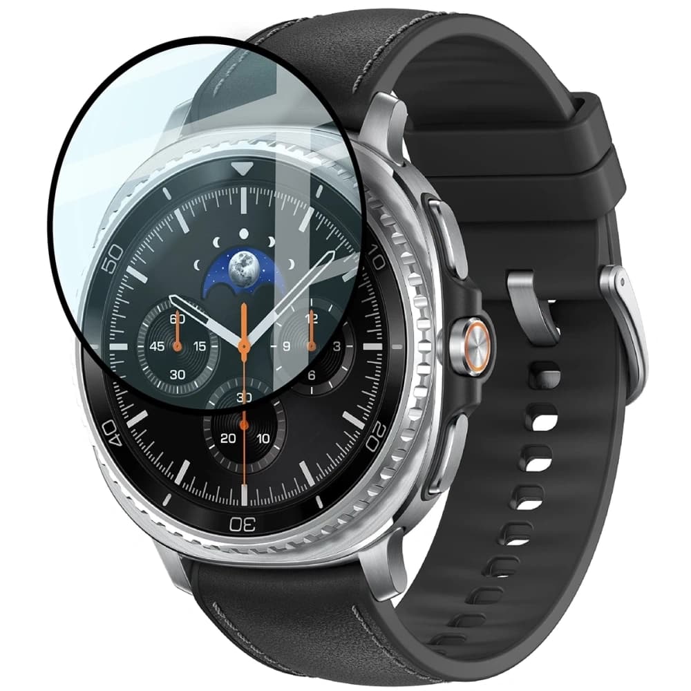 Bizon Glass Watch Edge Hybrid Samsung Galaxy Watch 8 Classic 46mm černá - 3
