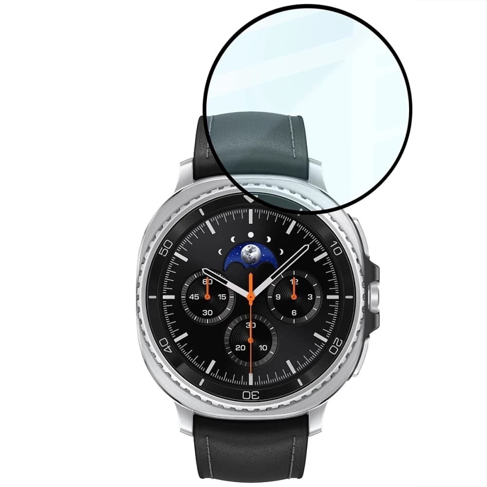 Bizon Glass Watch Edge Hybrid Samsung Galaxy Watch 8 Classic 46mm černá - 5