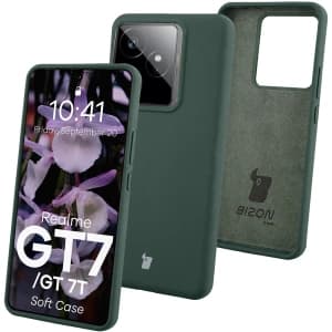 Bizon Soft Case Realme GT 7 / 7T dunkelgrün
