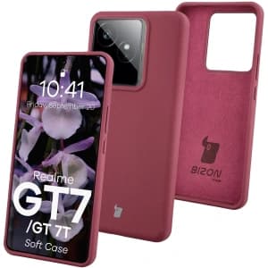 Bizon Soft Case Realme GT 7 / 7T dunkelviolett