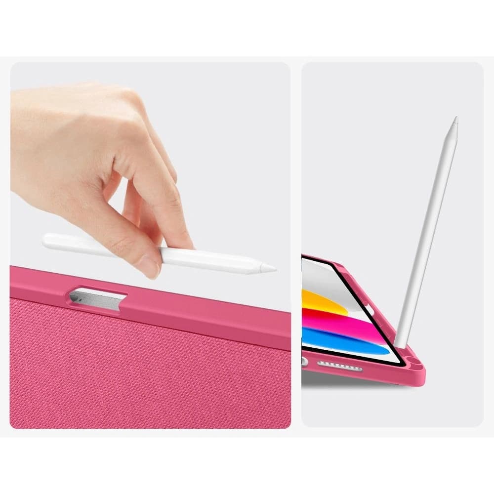 Tech-Protect SmartCase Pen Canvas Apple iPad 10,9" 2022 / 11" 2025 Magenta Bloom - 8
