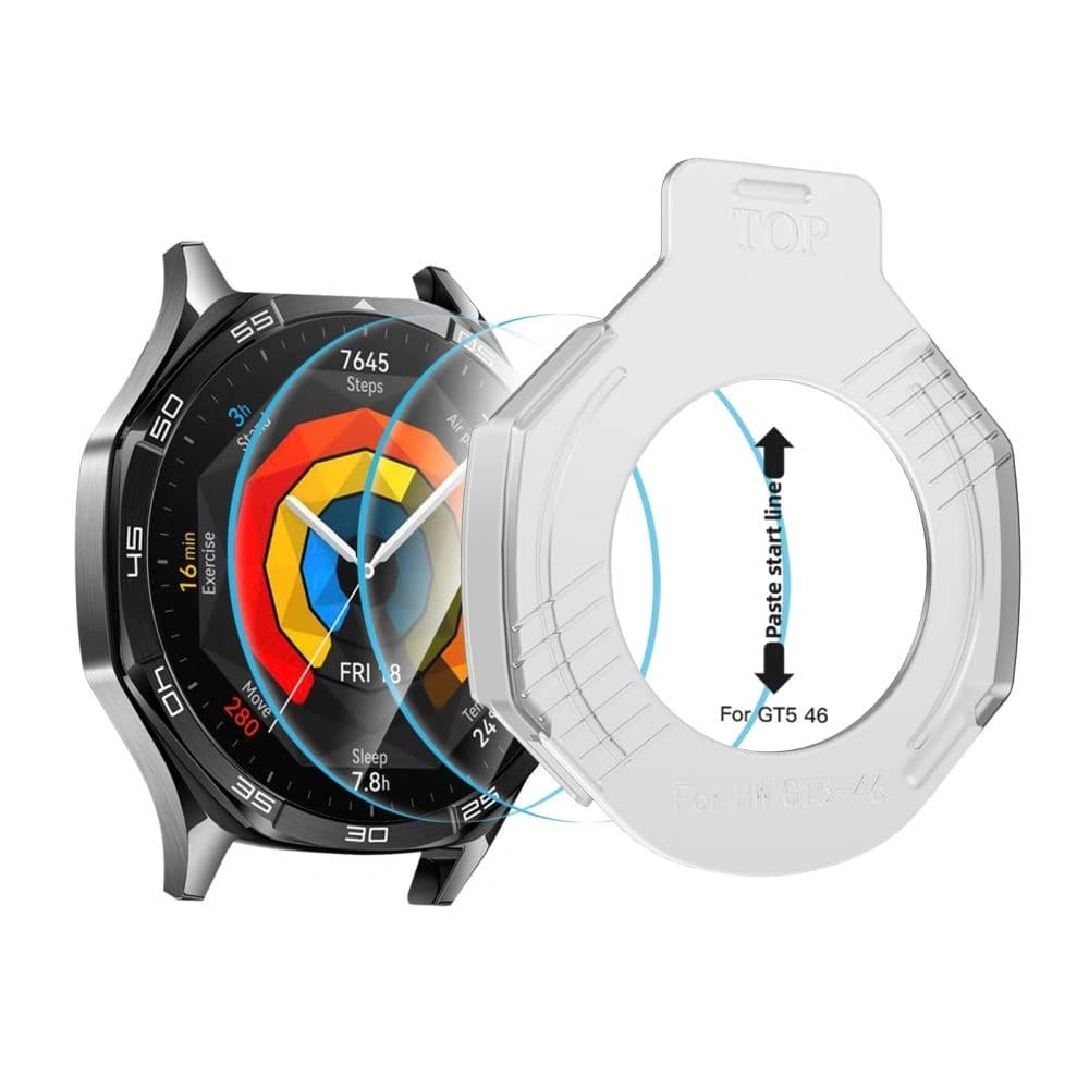 Tech-Protect Easy Set+ Huawei Watch GT 5 46mm Klar [2 PACK] - 2