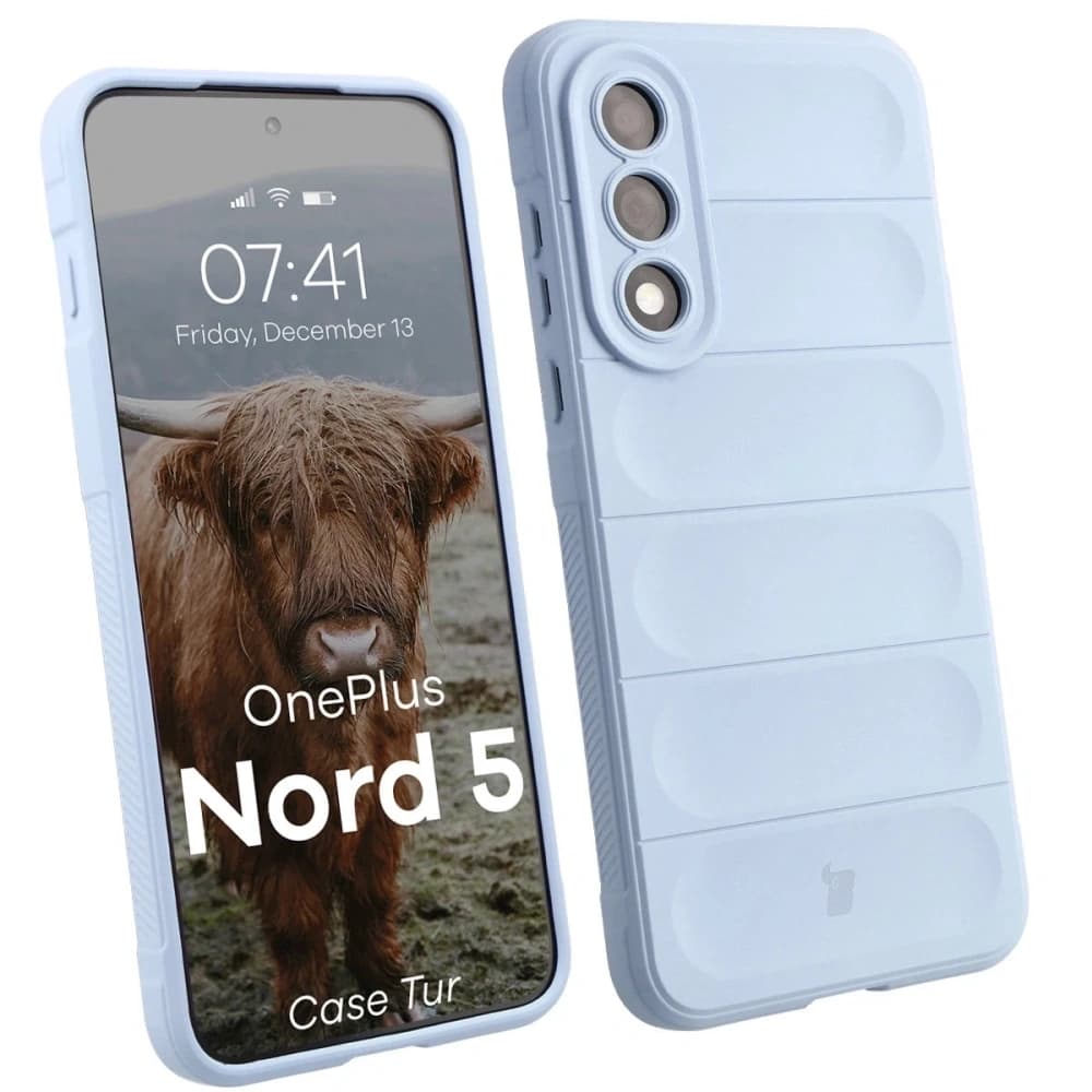 Bizon Case Tur OnePlus Nord 5 világoskék - 1