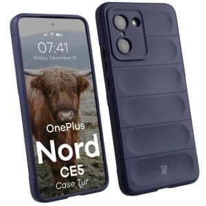 Caz Bizon Tur OnePlus Nord CE5 5G albastru închis