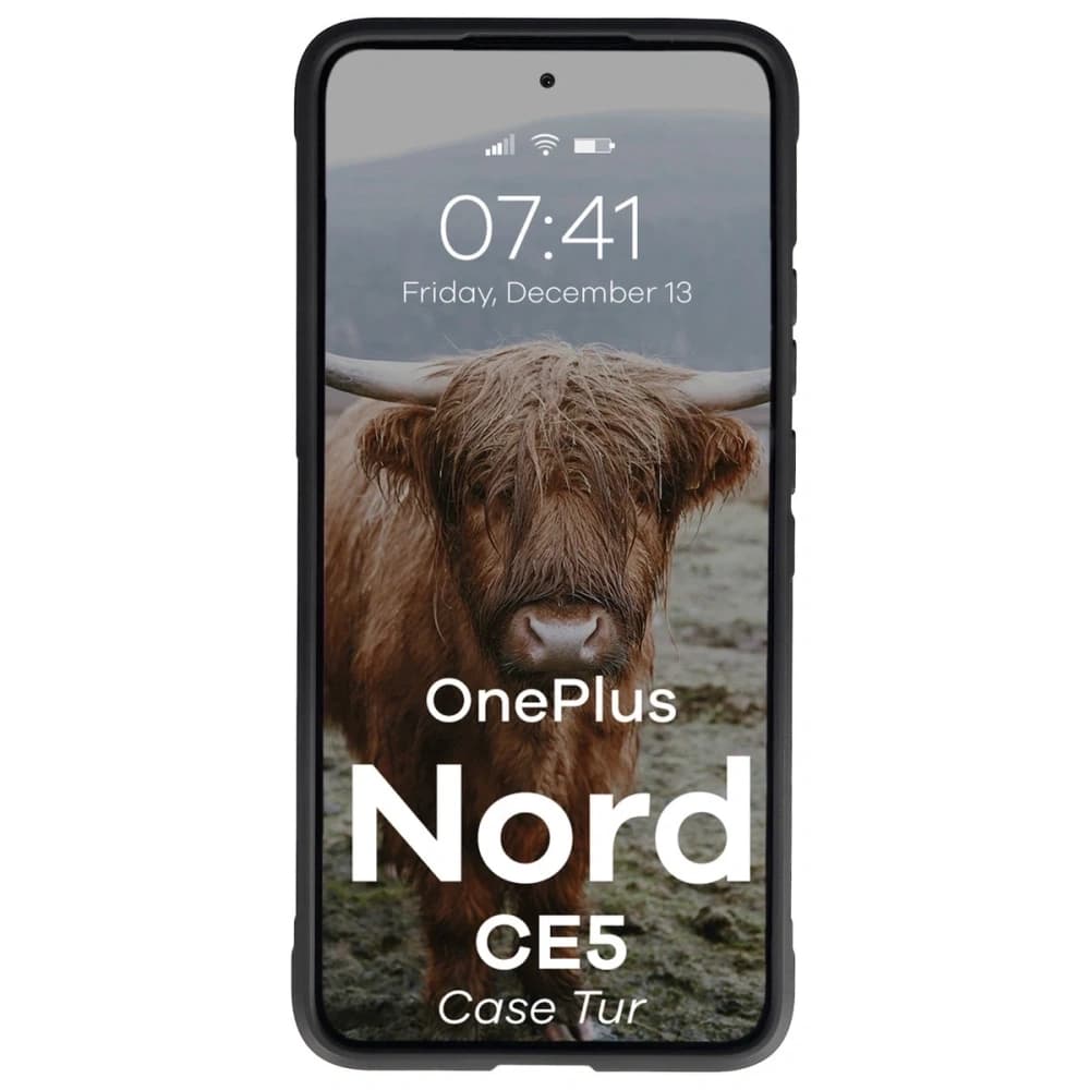 Bizon Case Tur OnePlus Nord CE5 5G schwarz - 5