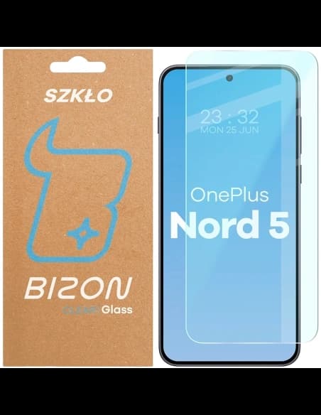 Szkło hartowane Bizon Glass Clear 2 do OnePlus Nord 5