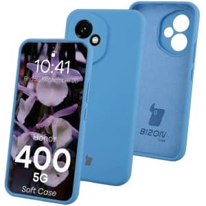 Bizon Soft Case Honor 400 blue