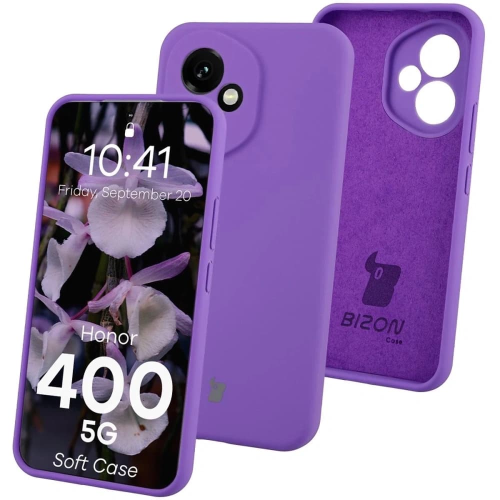 Bizon Soft Case Honor 400 lila - 1