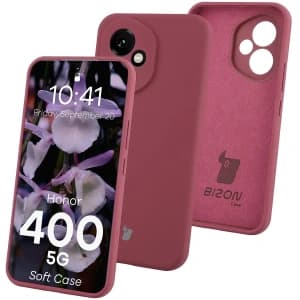 Bizon Soft Case Honor 400 dark purple