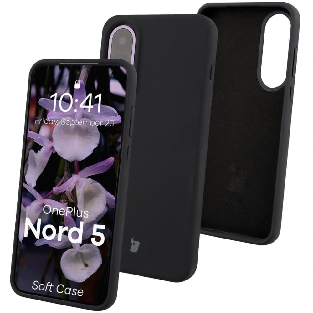 Bizon Soft Case OnePlus Nord 5 schwarz - 1