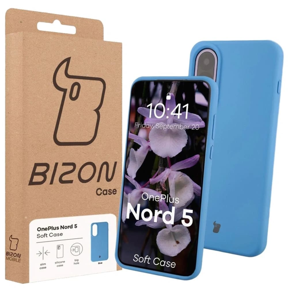Bizon Soft Case OnePlus Nord 5 blau - 7