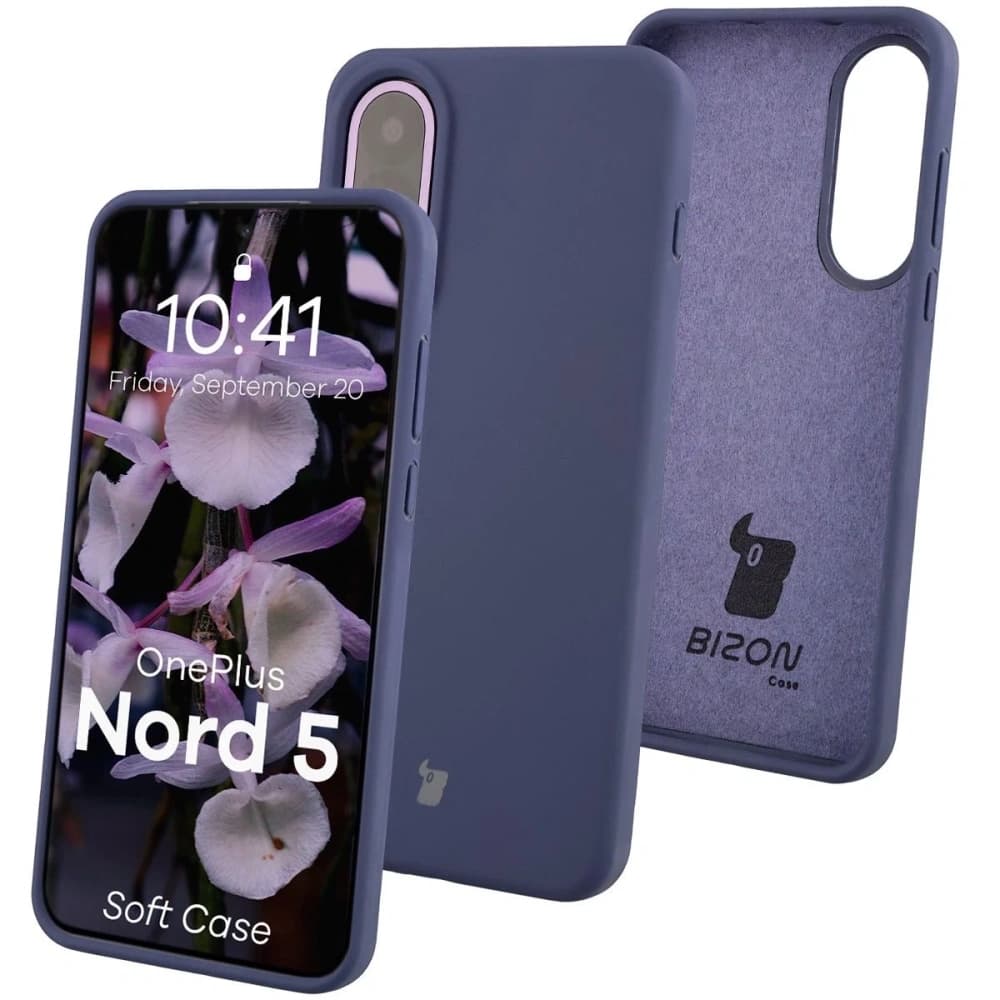 Bizon Soft Case OnePlus Nord 5 dunkelblau - 1