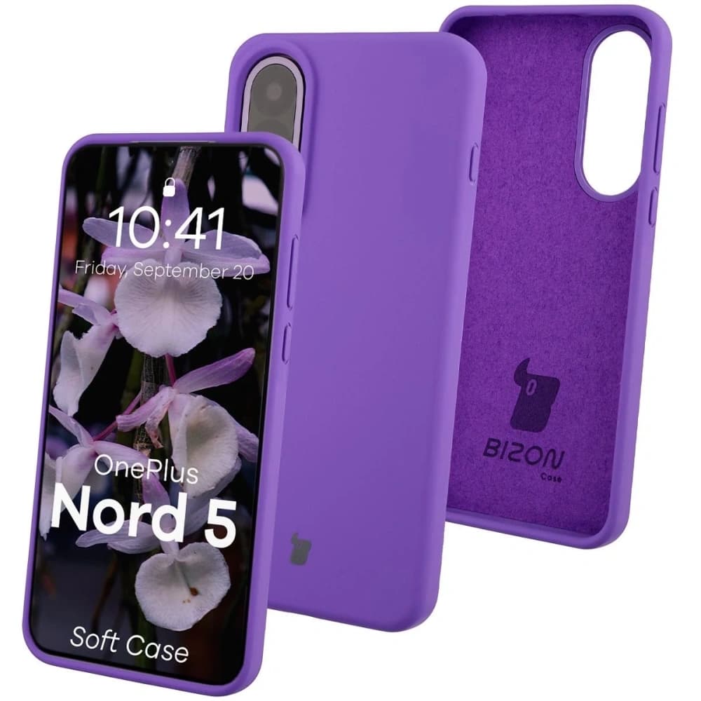 Bizon Soft Case OnePlus Nord 5 purple - 1