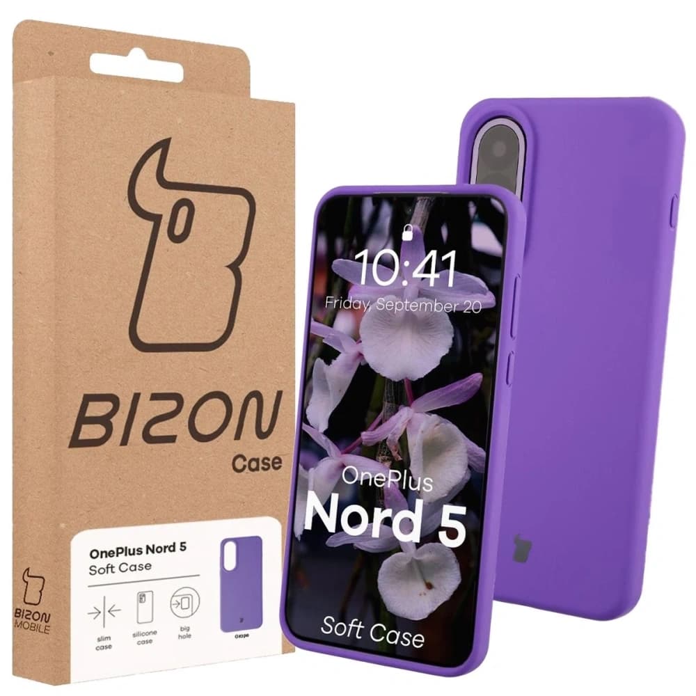 Bizon Soft Case OnePlus Nord 5 purple - 7