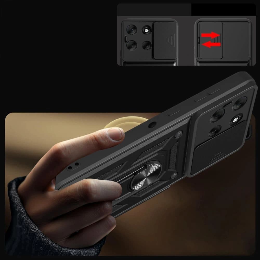 Etui Tech-Protect Camshield Pro do Motorola Moto G86 5G / G86 Power 5G Black - 4