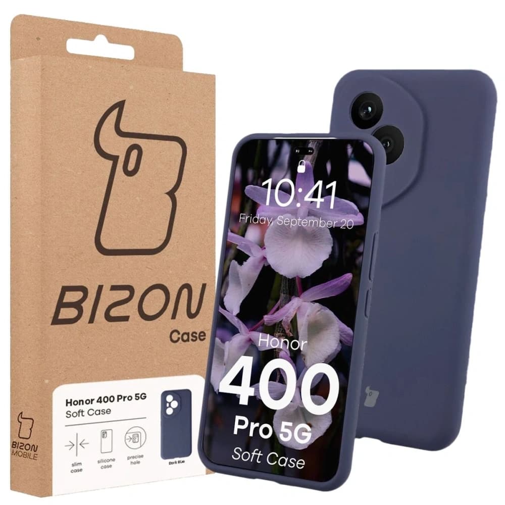 Bizon Soft Case Honor 400 Pro tmavě modrý - 7