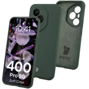 Bizon Soft Case Honor 400 Pro tmavě zelená