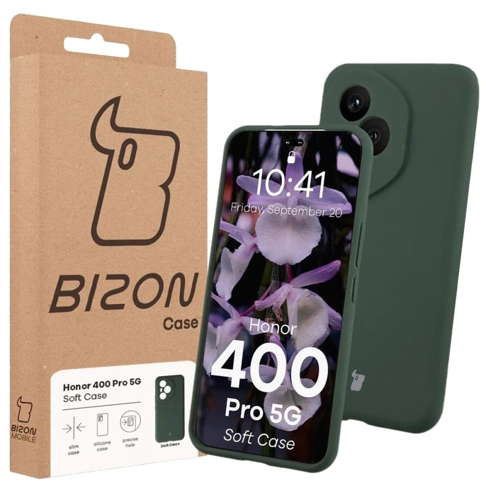 Bizon Soft Case Honor 400 Pro sötétzöld - 7
