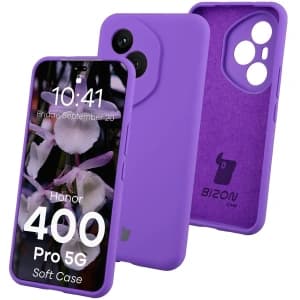 Bizon Soft Case Honor 400 Pro fialový