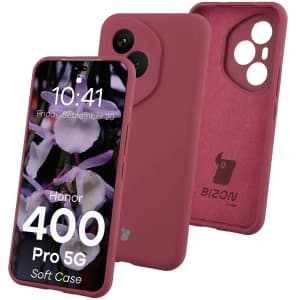 Bizon Soft Case Honor 400 Pro tmavě fialový