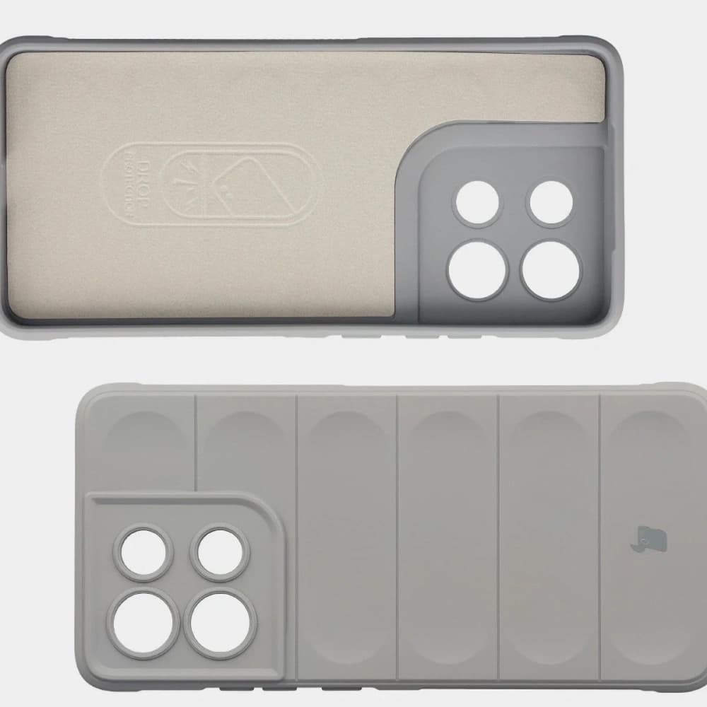 Bizon tok Tur Motorola Moto G86 5G világosszürke - 6