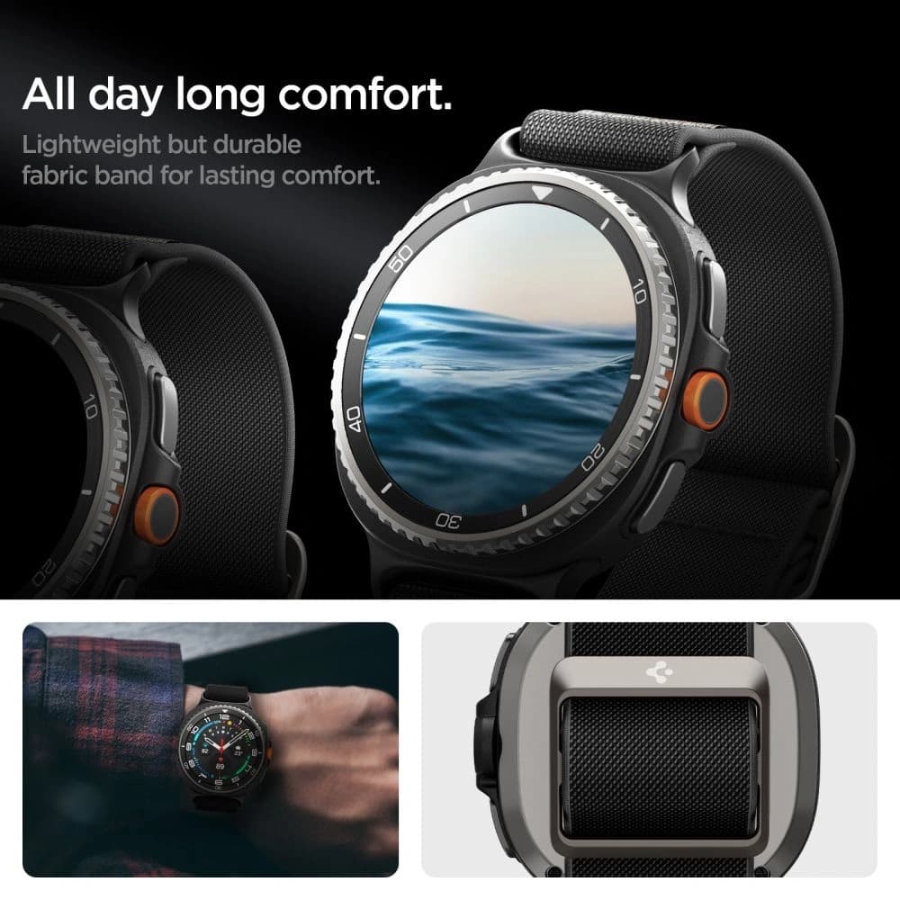 Spigen Lite Fit Samsung Galaxy Watch 8 / Classic 40/44/46mm Černá - 10