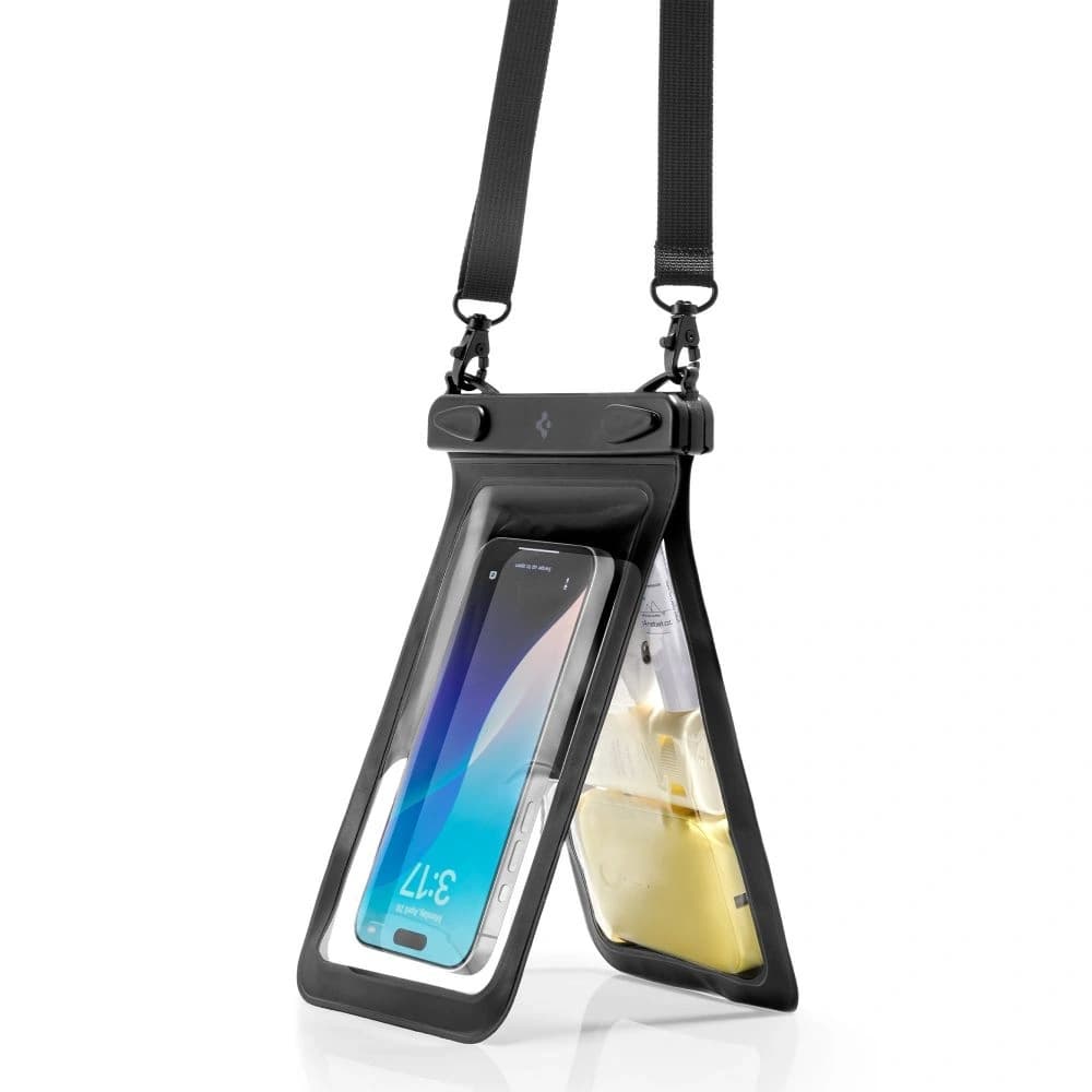 Spigen A603 Univerzális vízálló tok Fekete - 2