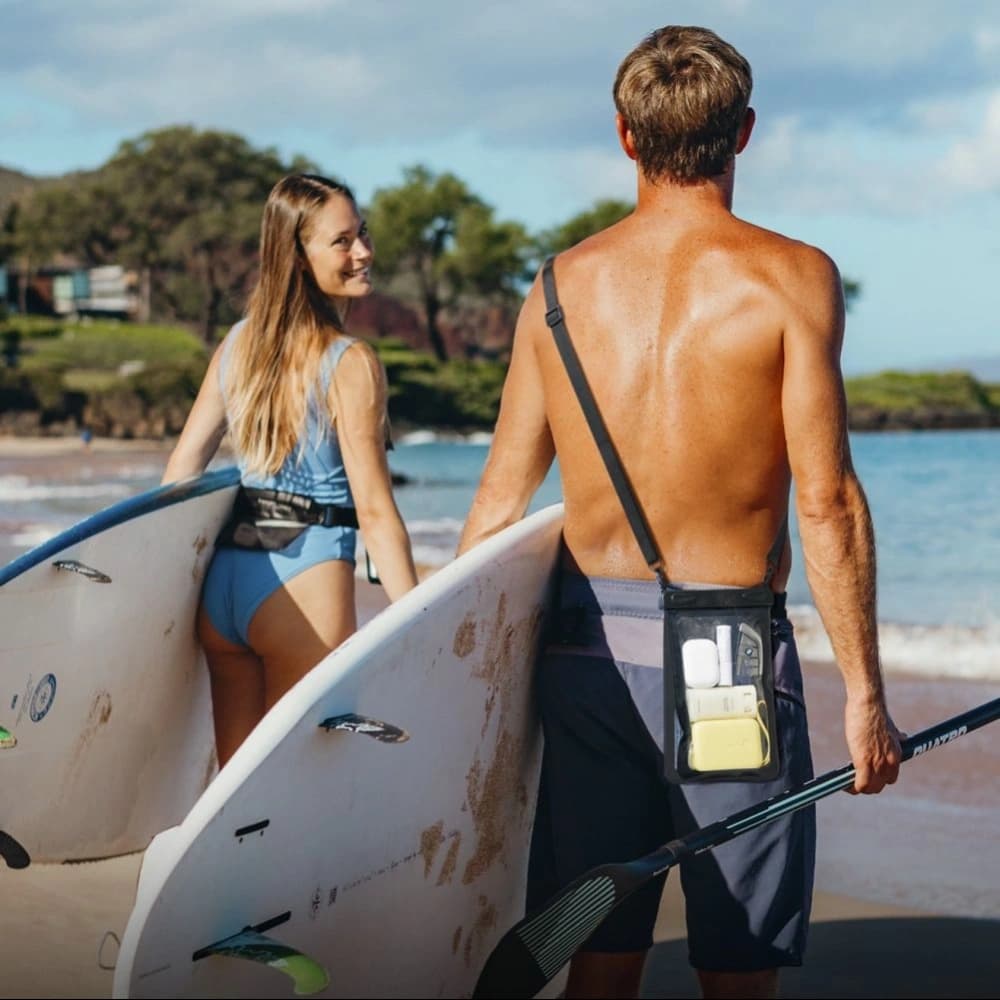 Spigen A603 Univerzális vízálló tok Fekete - 8