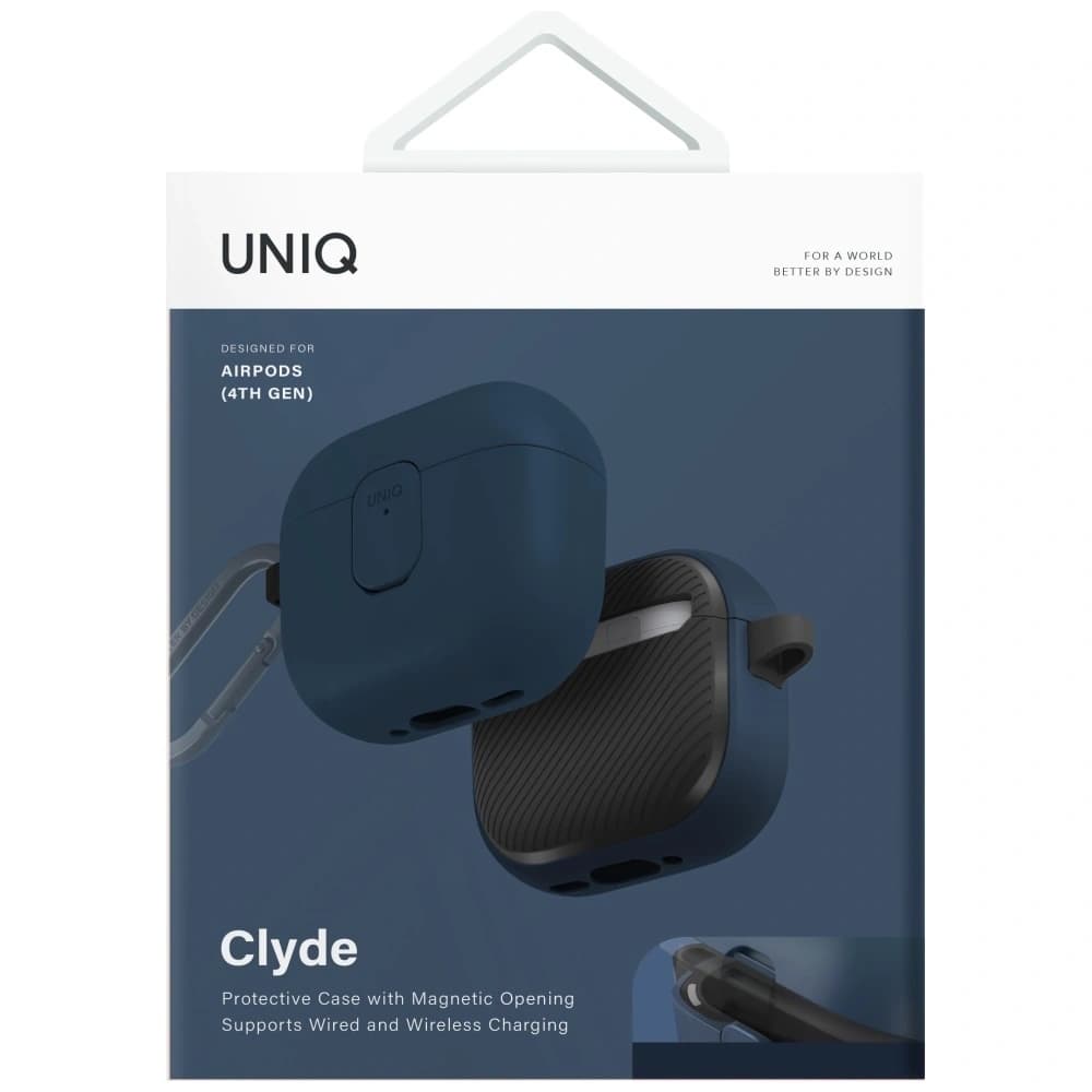 UNIQ Clyde Apple AirPods 4 Lock Case blue - 5