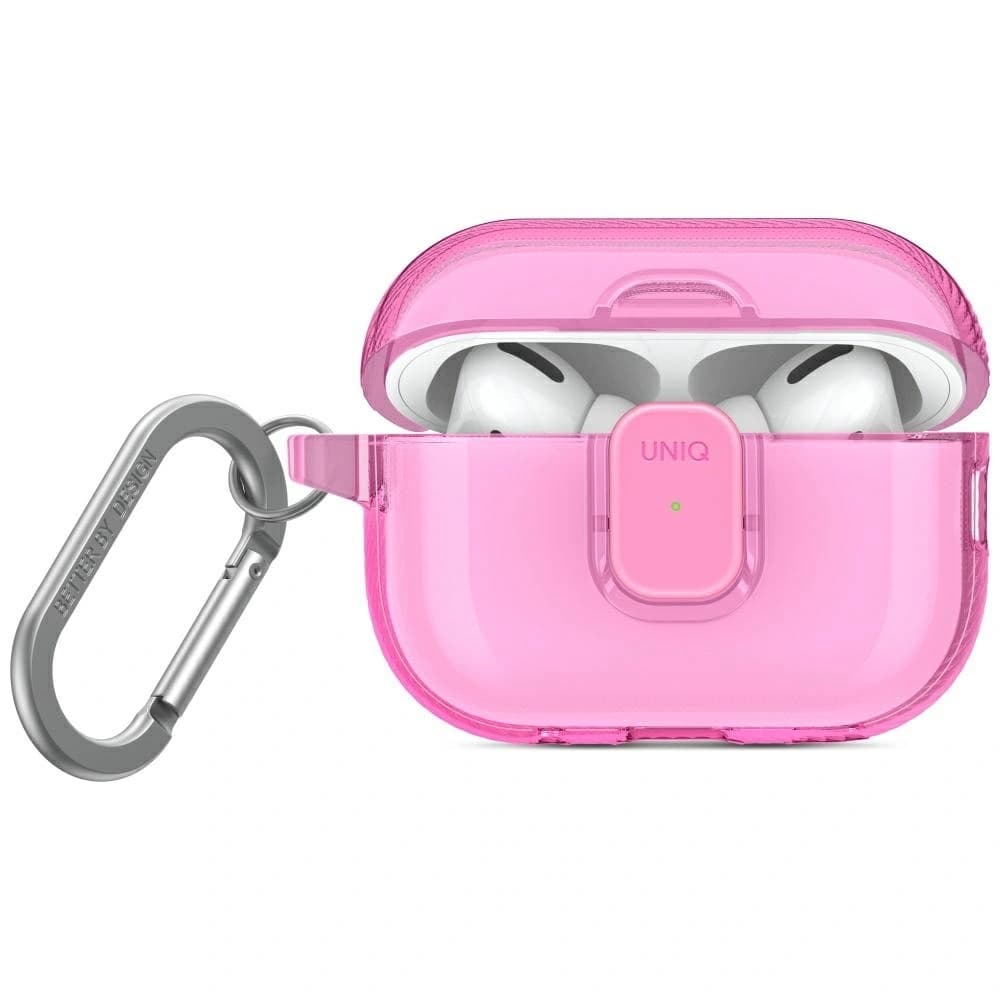 UNIQ Glase Pro Apple AirPods Pro 2 Lock Case pink - 1