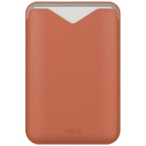 Portofel magnetic UNIQ Lyden Evo cu funcție de suport terracotta
