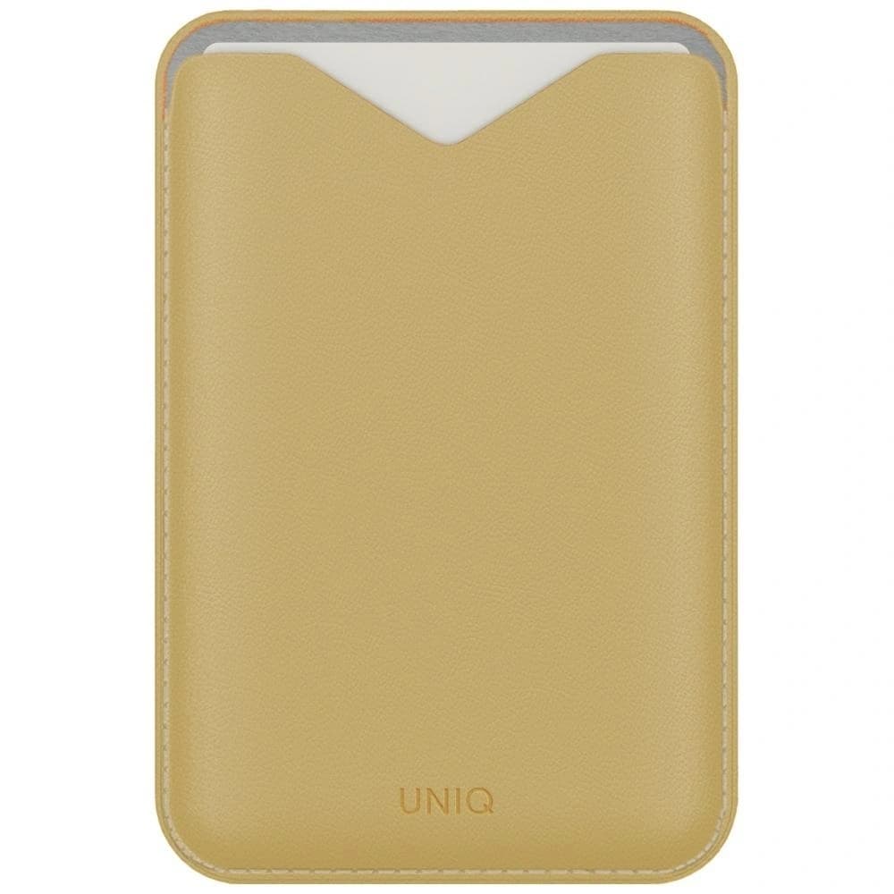 UNIQ Lyden Evo magnetic wallet with stand function yellow - 1