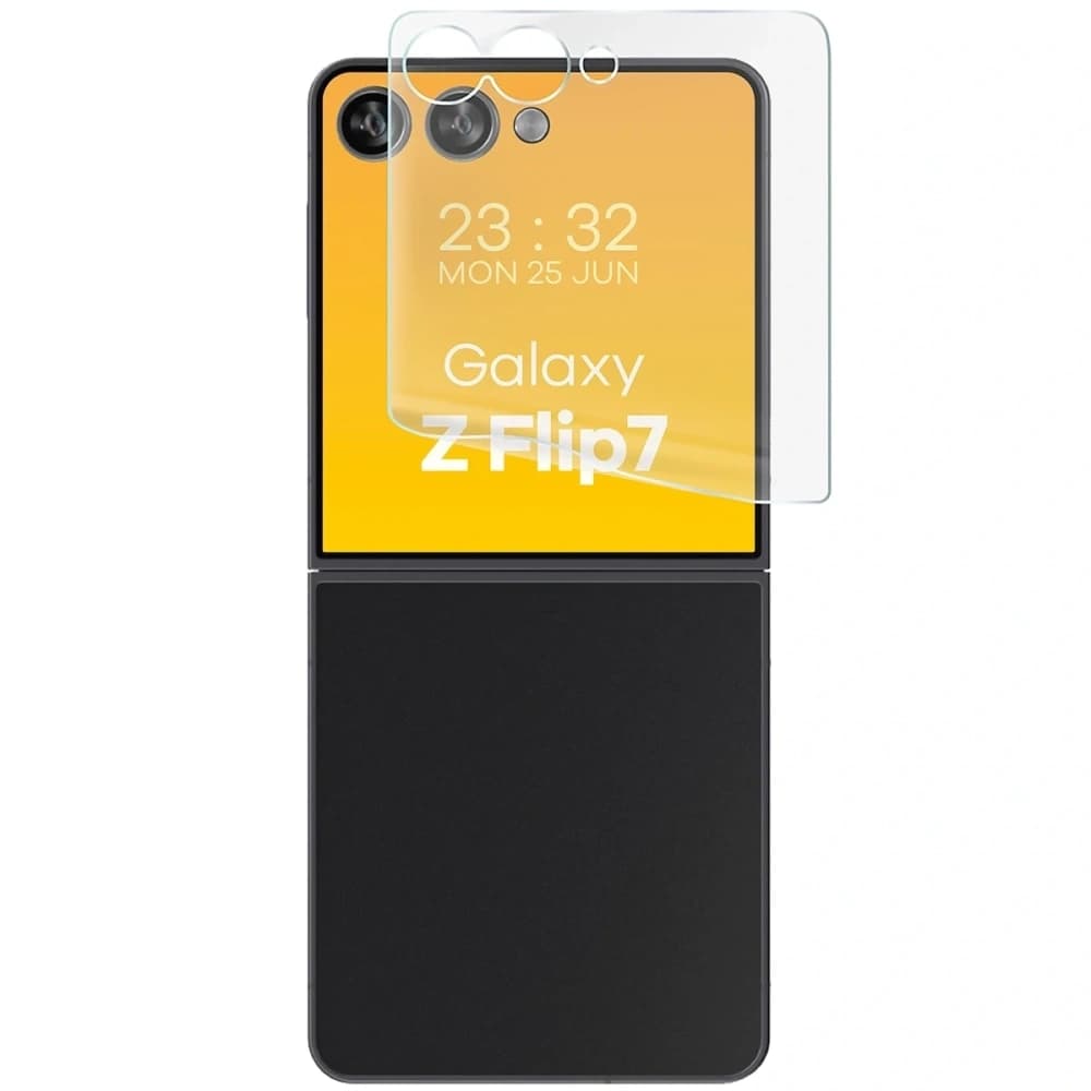 Bizon Glass Film Sun Duo Samsung Galaxy Z Flip7 [2 PACK] - 5