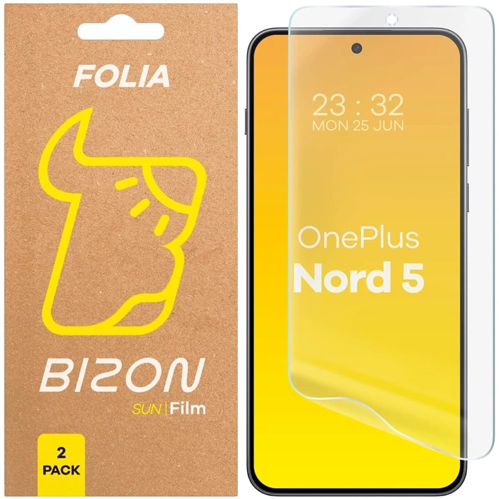 Bizon Glass Film Sun Duo OnePlus Nord 5 [2 PACK] - 1
