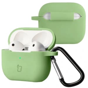 Bizon Case Headphone Silicone Apple AirPods 3 light greem