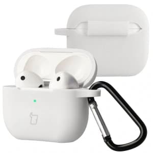 Bizon Case Headphone Silicone Apple AirPods 3 white