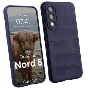 Bizon Caz Tur OnePlus Nord 5 albastru închis