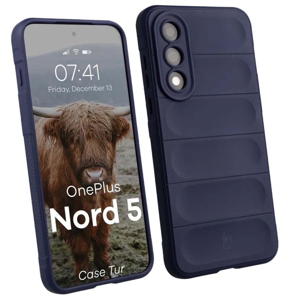 Bizon Case Tur OnePlus Nord 5 navy blue - 1