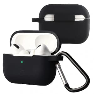 Bizon Case Headphone Silicone Apple AirPods Pro 2 black