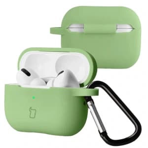 Bizon Case Headphone Silicone Apple AirPods Pro 2 light green