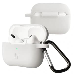 Bizon Case Headphone Silicone Apple AirPods Pro 2 white