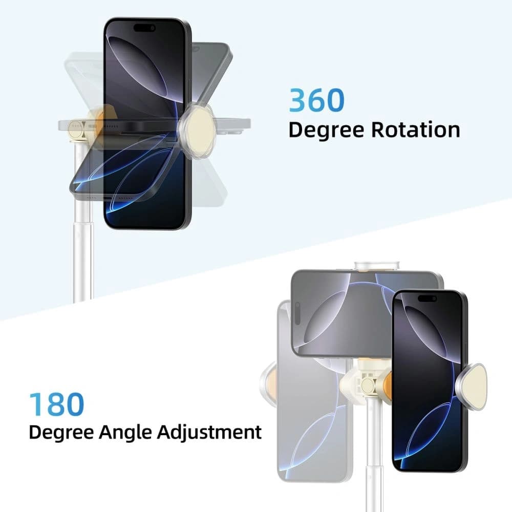Tech-Protect L09S Bluetooth Szelfi Bot Állvány Bézs - 6