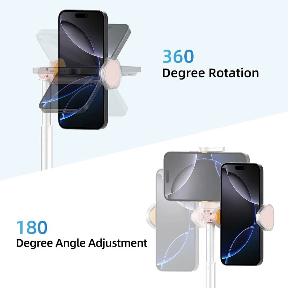 Tech-Protect L09S Bluetooth selfie tyč s tripodem růžová - 6